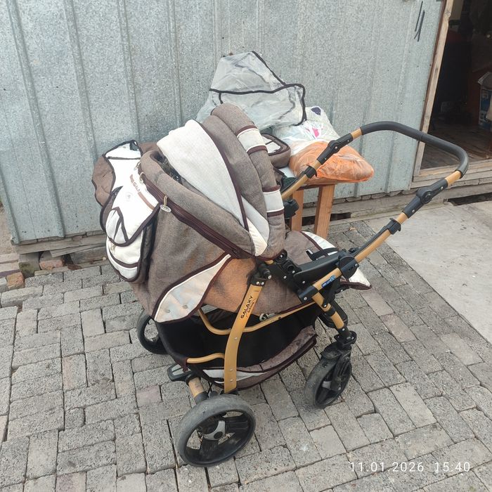 Продам коляску ADAMEX  3 в 1, бу