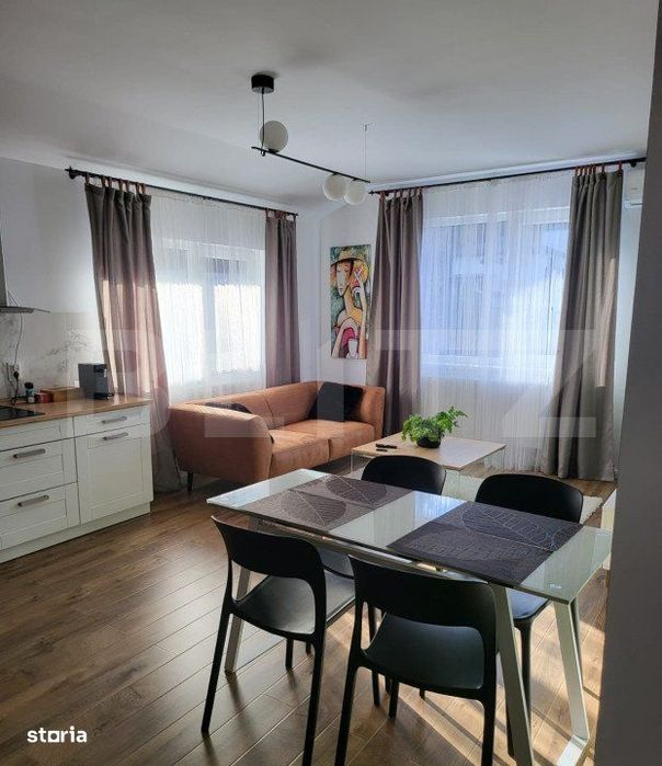 Apartament de 2 camere, 50 mp, lux, finisat! — fotografia 1
