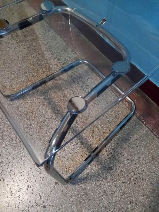 Scaune 1 Scaun Ikea Tobias bucatarie living dormitor birou transparent cromat Negociabil