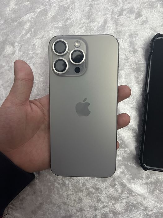 iphone 15 pro max natural titanium