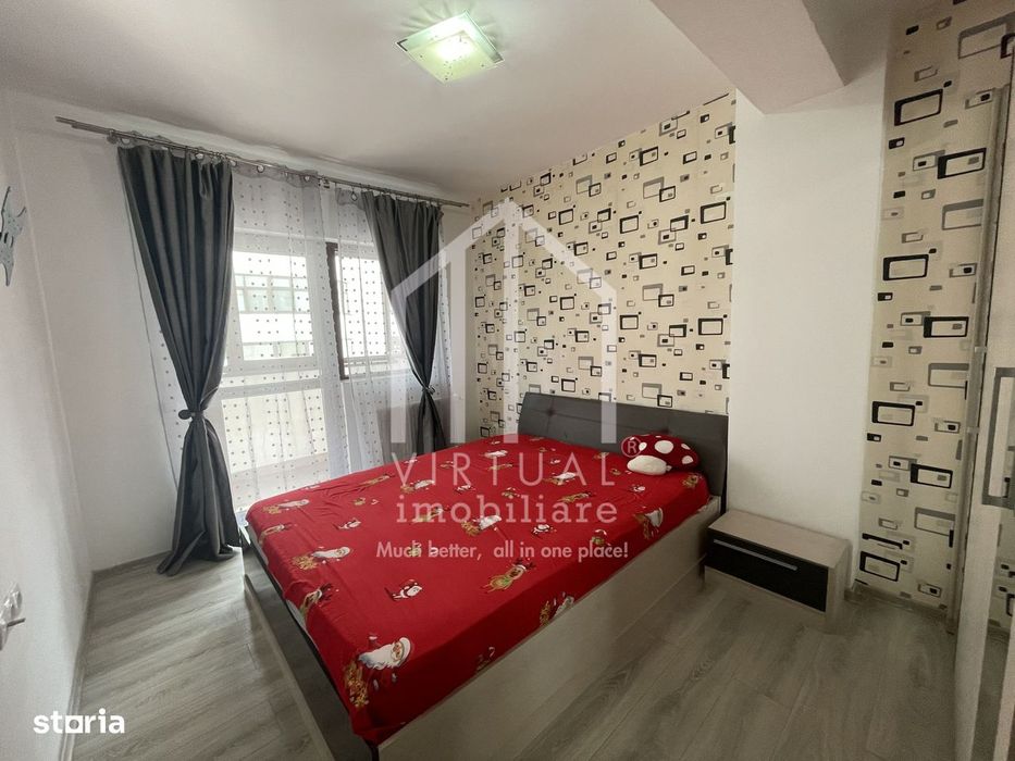 Apartament cu 2 camere, balcon, loc de parcare -Doamna Stanca