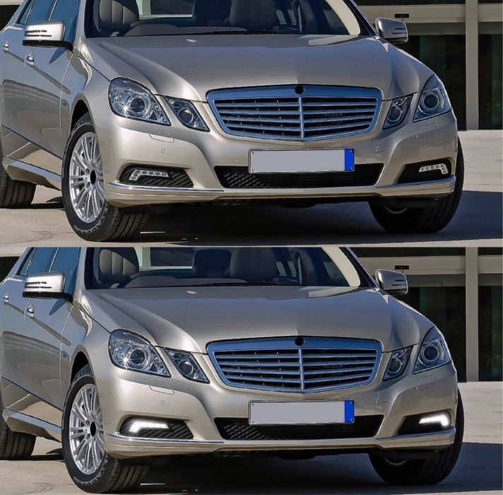 Lumina Lumini De Zi DRL Daylight Proiectoare Led Mercedes E Class W212
