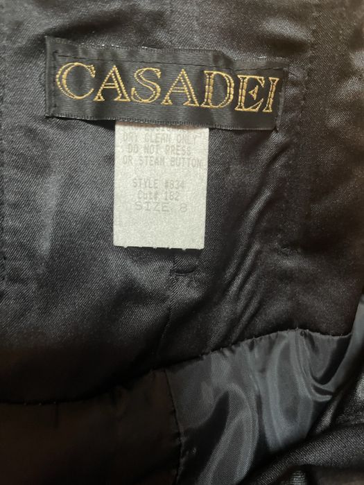 Jacheta / Sacou / Top / Casadei peplum 34 xs - 36 S