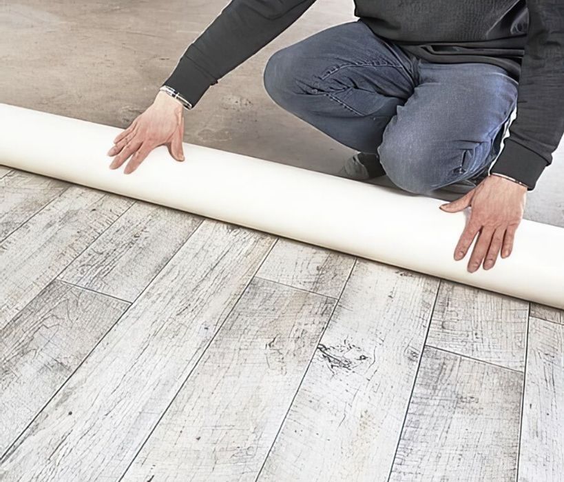 Укладка ламината, линолеума и плинтусов