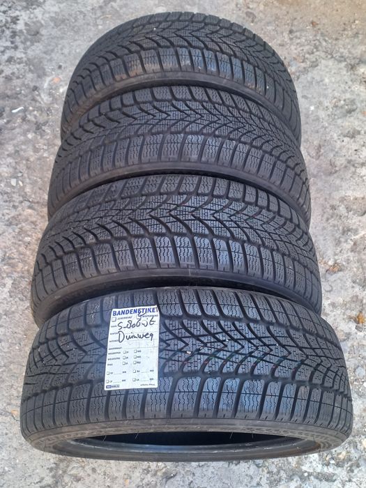 205 45 17 Dunlop 4D Winter Sport Runflat 7.5mm Dot 3723