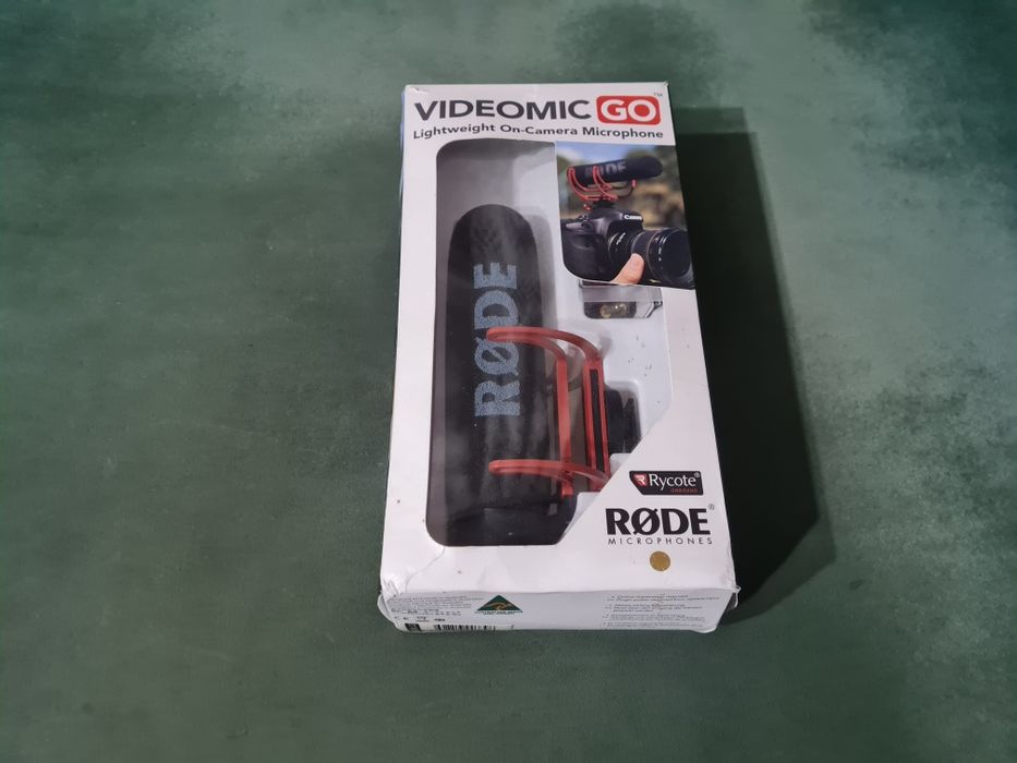 Rode VideoMic Go microfon dslr mirrorless in stare ca nou