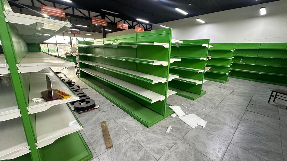 Стеллажи металлические