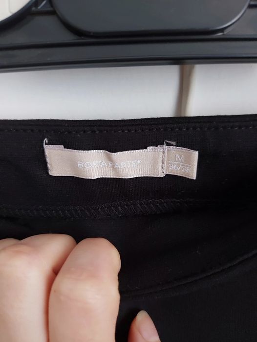 Fusta cu talie inalta Bon'A Parte, culoare negru (M)