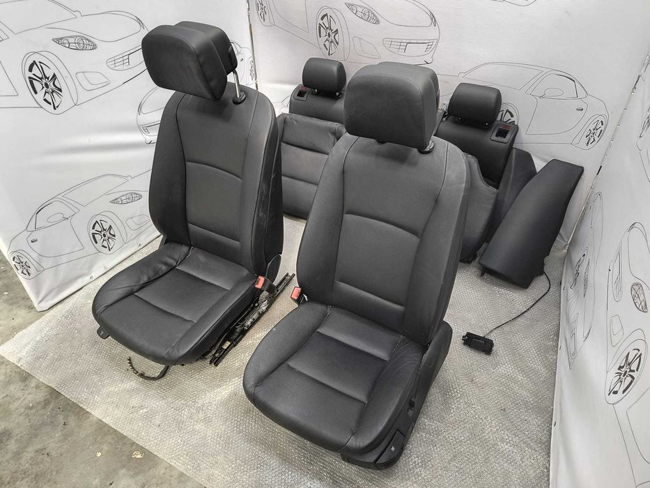 Set Interior Scaune Piele și Banchetă BMW Seria 5 F10 F11 2010 / 2010-2017 / Cod OEM 52107230648 (5C2)