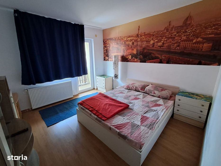 Apartament cu 2 camere, 45 mp, balcon, zona Terra