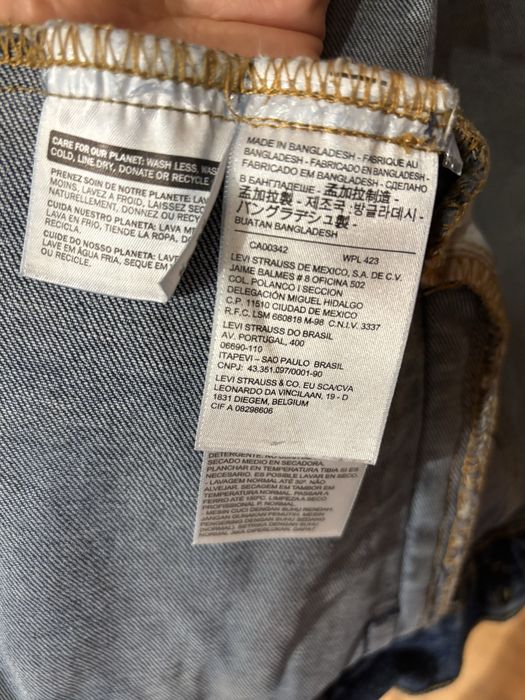 Джинсовая куртка Levi’s, оригинал