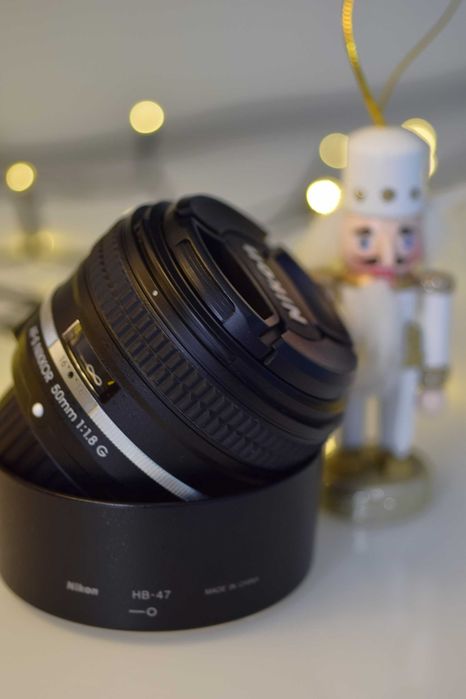 obiectiv foto Nikkor 50mm 1.8 AF-G (Nikon Df Special Edition)