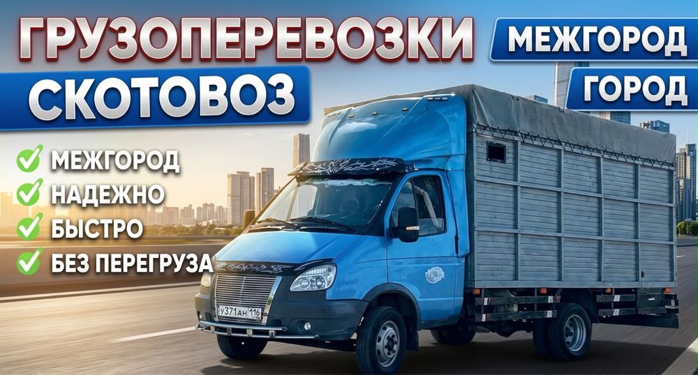 Грузоперевозки скатавоз и.т.д