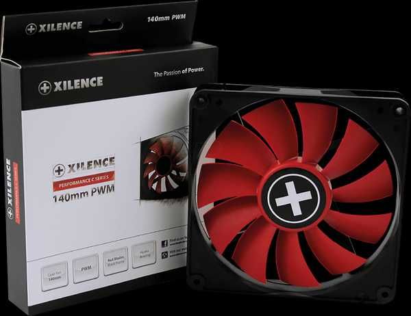 Xilence 80mm PWM вентилатор за компютър