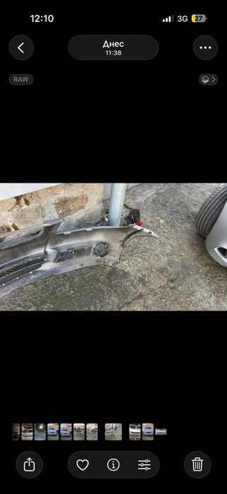 Предна броня bmw e91 e90 преди фейс оригинал