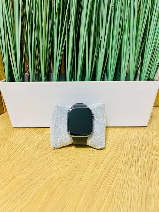 КАТО НОВ !!! Huawei Watch Fit 4, Silver Body with Black Fluoroelastomer Strap