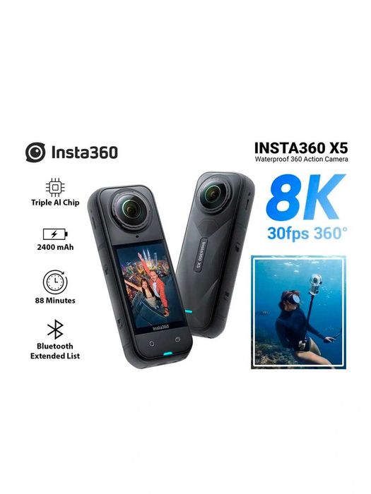 Insta360 X5 arenda beramiz