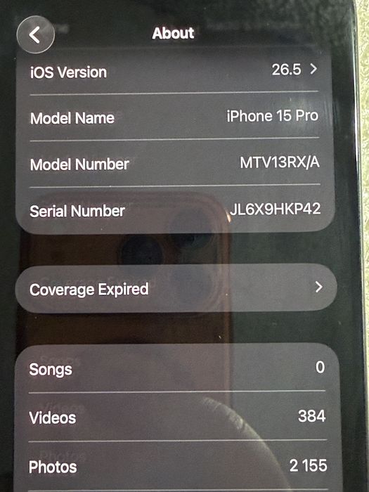 iPhone 15 Pro 256GB Natural Titanium