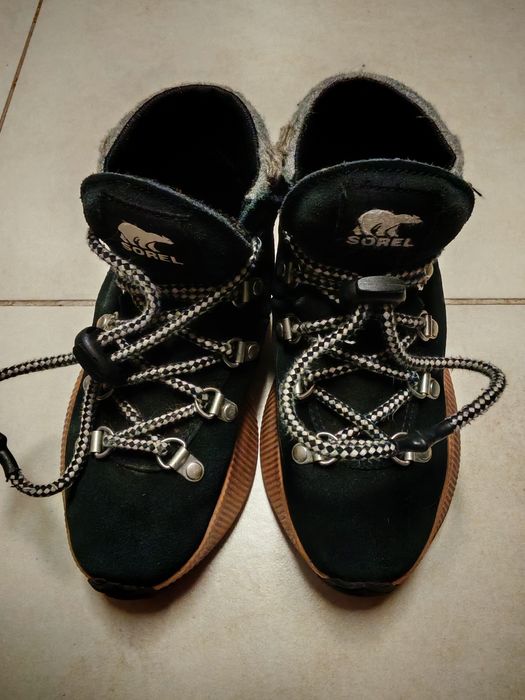 Ghete Sorel piele intoarsa nr. 32