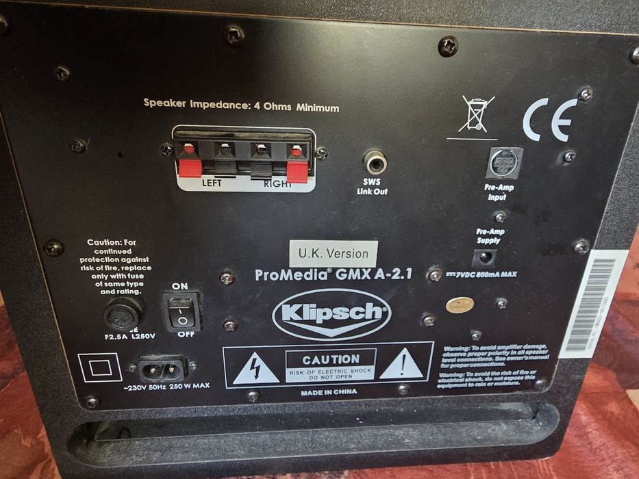 Субуфер Klipsch Klipsch