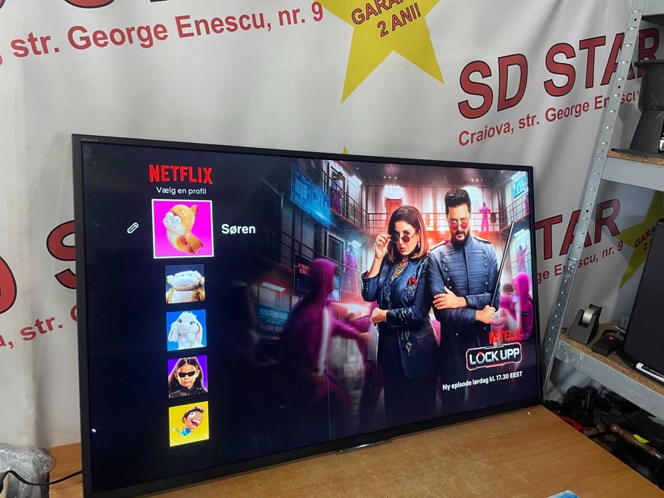 Televizor Smart Android 4K Ultra HD Sony Bravia  49XD7005/125 cm NETFLIX GRATUIT
