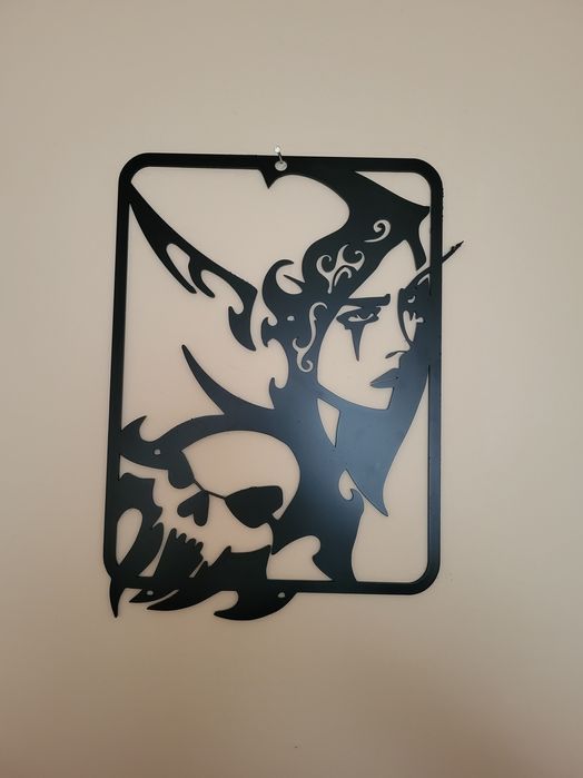 Метална изработка на Sylvanas Windrunner от World of Warcraft