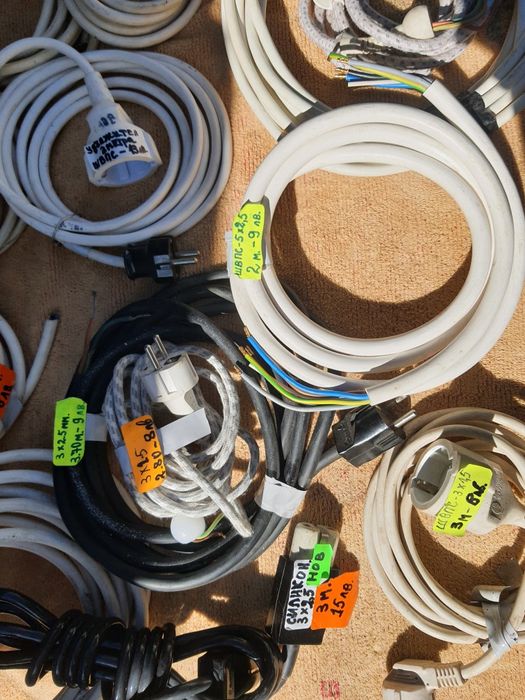 Кабели,проводници,удължители,разклонител