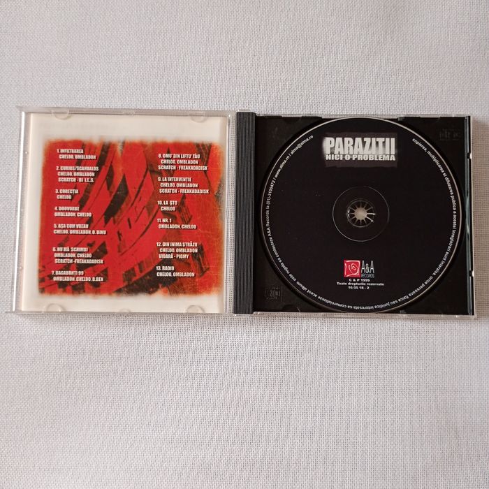 CD Paraziții - Nici O Problemă (Original) 20CM - Impecabil
