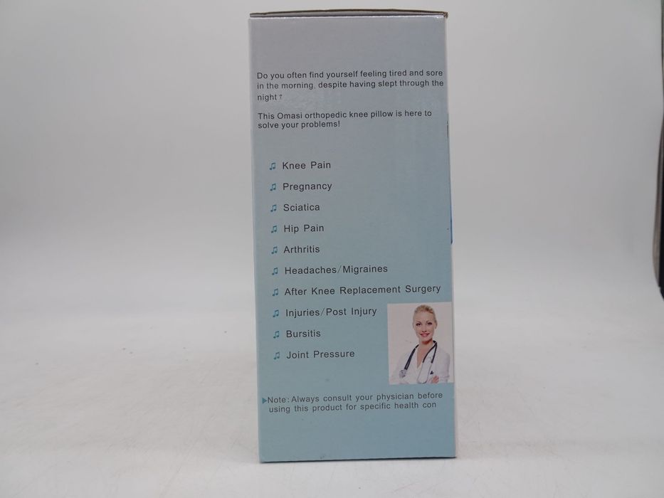 Pernă ergonomică pentru genunchi Omasi hard