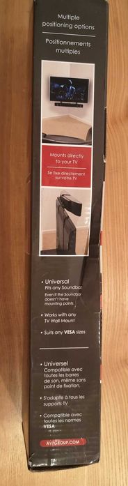 suport universal pentru soundbar pe TV