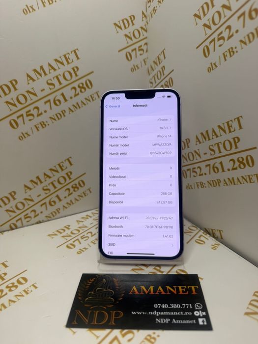 NDP Amanet Braila Iphone 14(55027)