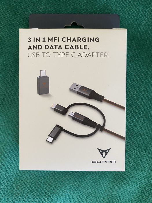 Cablu adaptor original Seat CUPRA 3-in-1 MFI