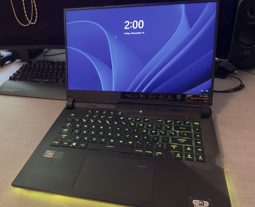 Asus ROG strix scar 15 G533QR-HF009 -Ryzen 9 5900HX/32GB RAM/RTX 3070