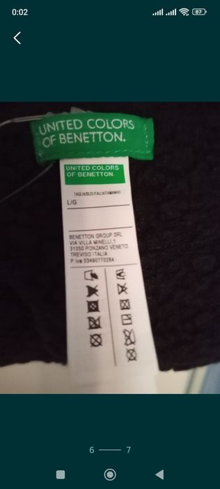 Шляпа женская Benetton