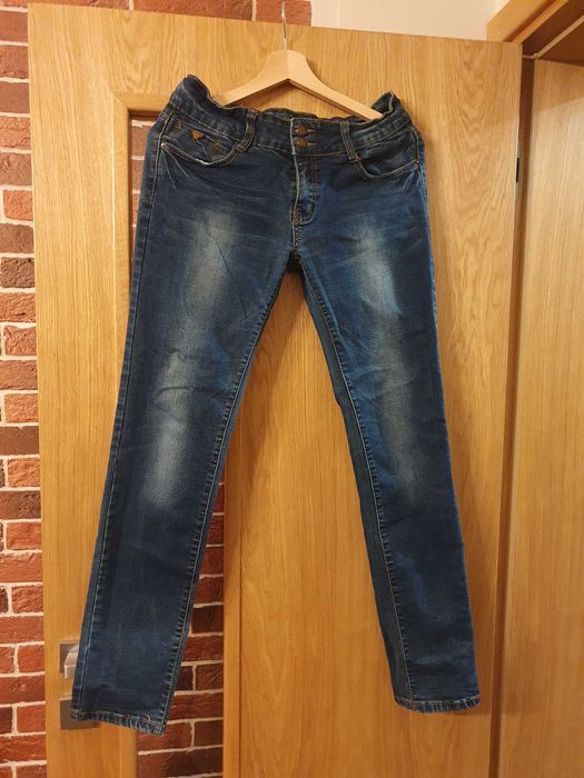 Памучни дамски дънки