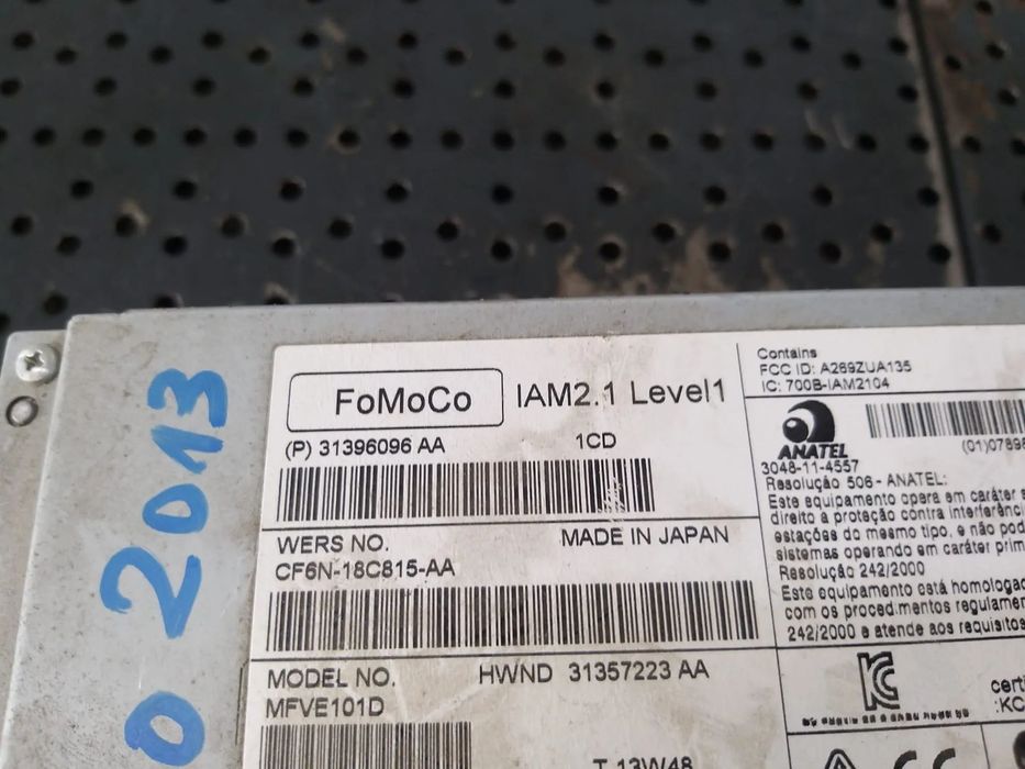 Unitate radio cd dvd gps volvo xc60 p31396096aa 31357223aa cf6n18c815aa