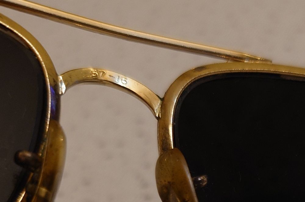 Rame ochelari de soare vintage placate cu AUR