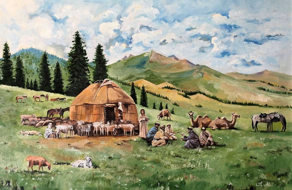 Декор для дома картины маслом