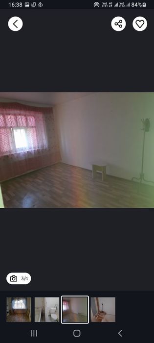 Продается  2комнатная  общежитие.