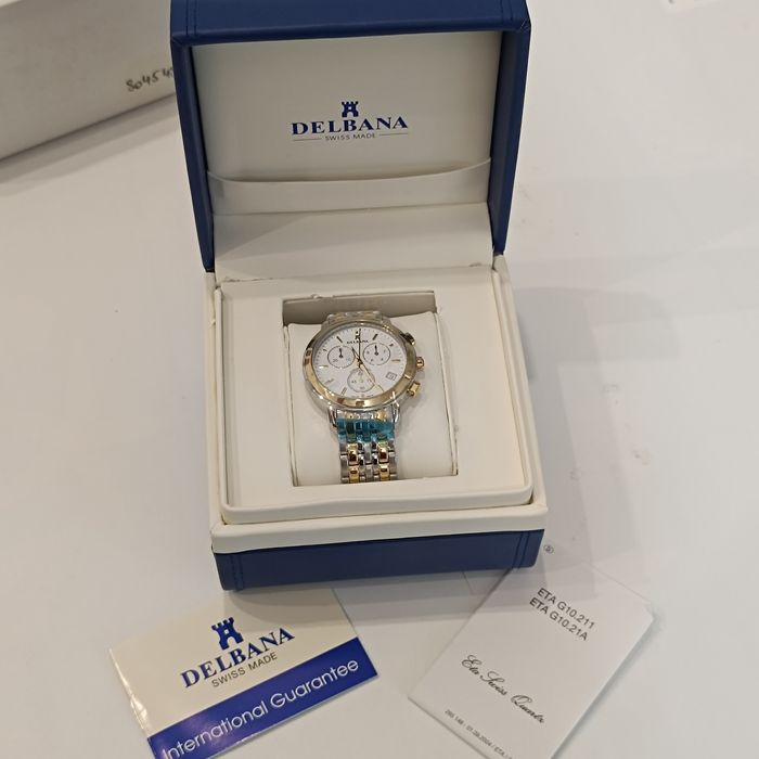 Швейцарски ръчен часовник Delbana