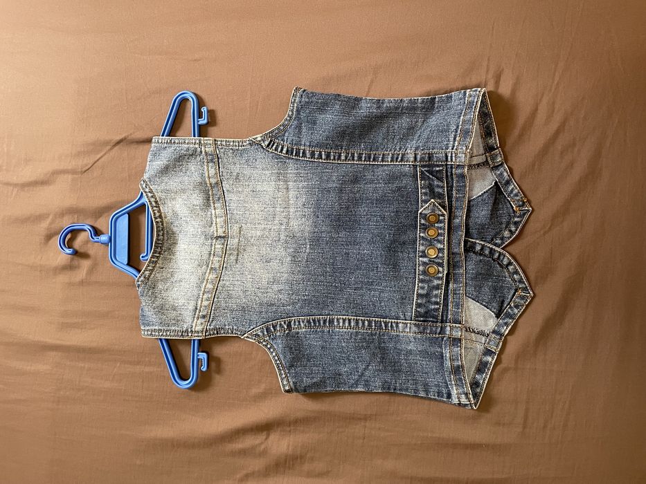 НОВ дънков елек за няколко различни визии