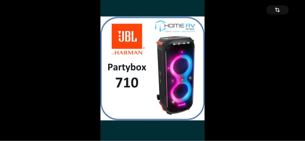 Sistem audio, doua boxe JBL PartyBox 710 de inchiriat pentru petreceri