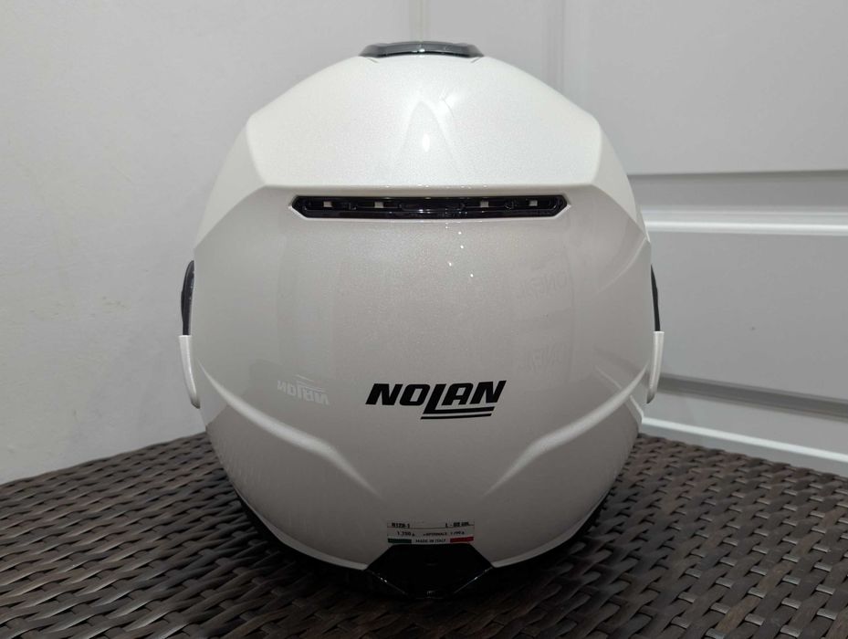 Casca moto Nolan N120-1 N-Com, marime L - Flip-back, ochelari de soare