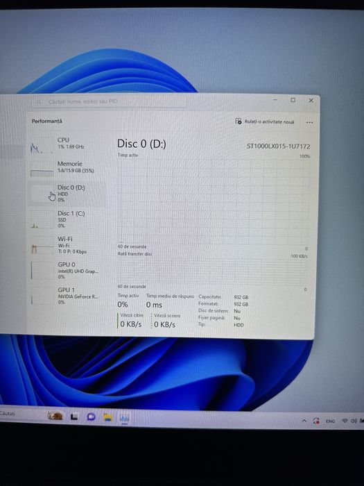 Vând Laptop Gaming ASUS ROG Strix G731GV - i7-9750H, RTX 2060,Full Box