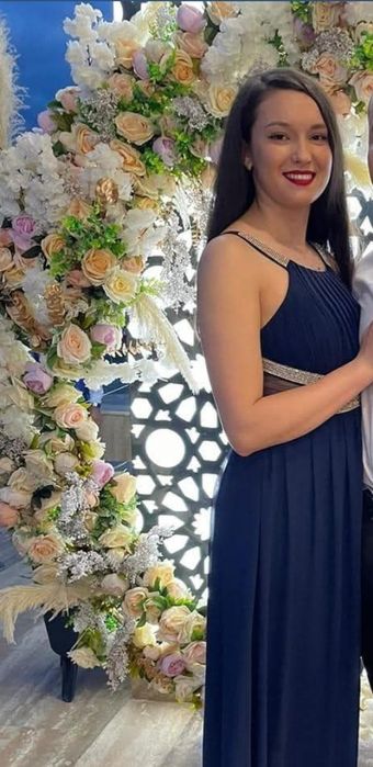 Rochie lunga albastra