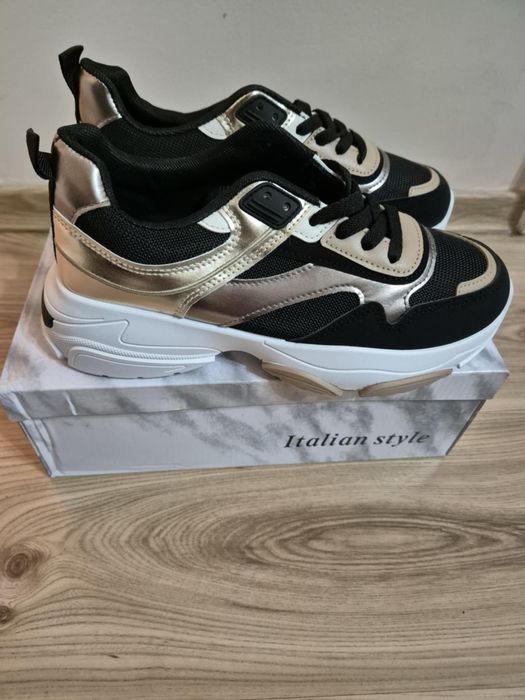 Дамски италиански маратонки номер 40! Състояние ново!