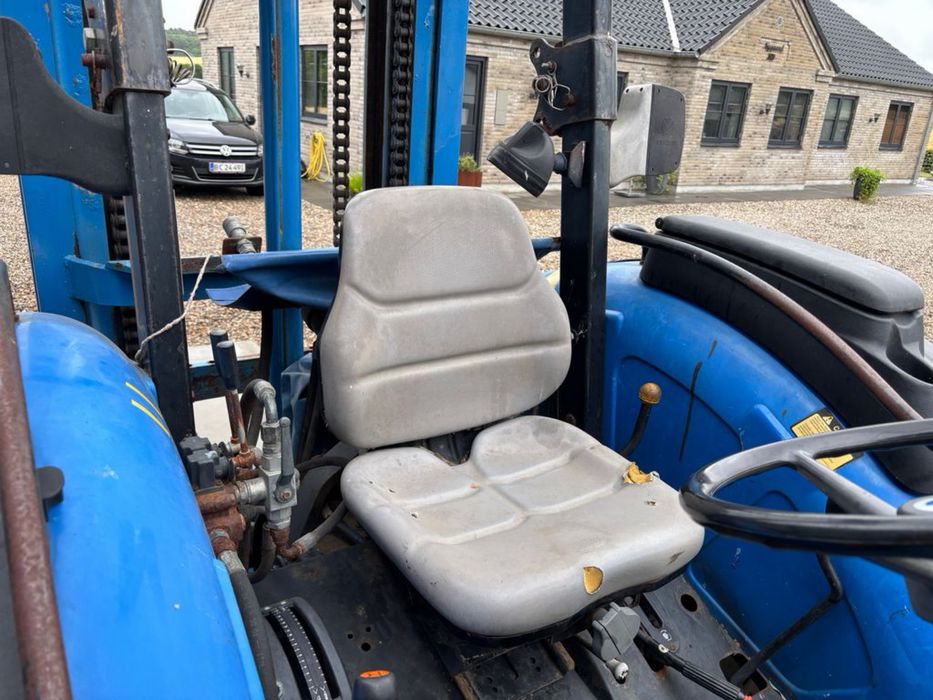 Tractor New Holland TN 55A An 2006 ore 500 NOU import Danemarca Fiat 70 90 Fiat 80 90 Fiat 640 Case Claas John Deere Same Deutz Fendt