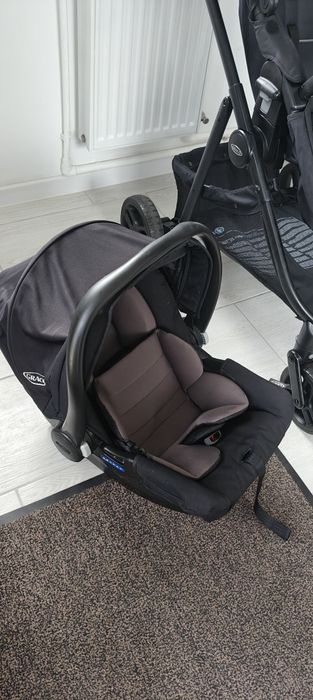 Căruț GRACO + scoica atașabilă + ISOFIX. GRACO