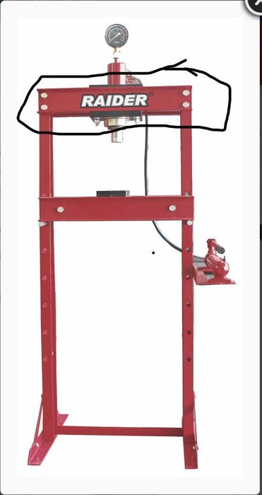 300606	Преса хидравлична 20t с манометър RD-HP04