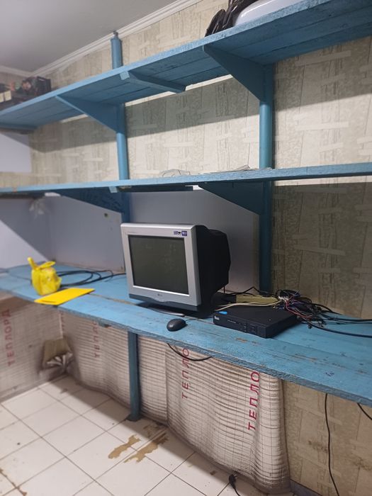 Стелажные полки б/у